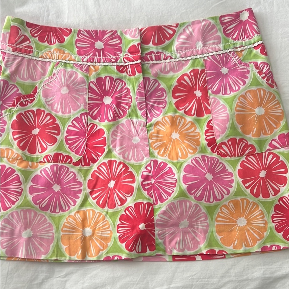 Lilly Pulitzer Pink and Orange skort